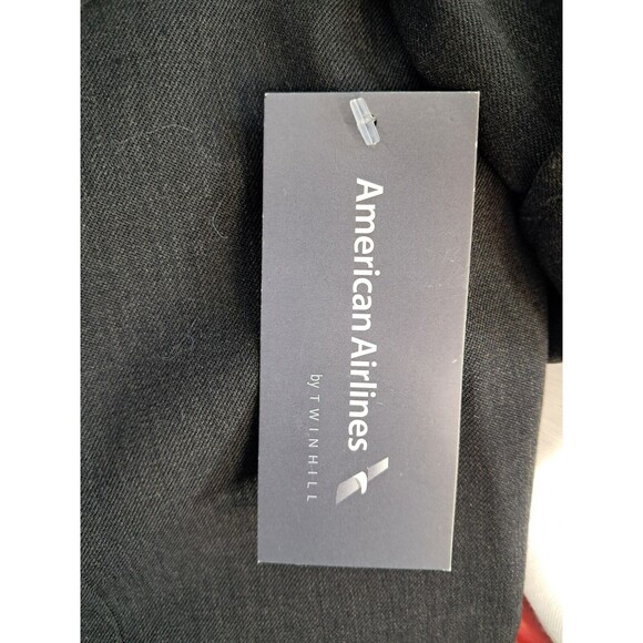 NWT American Airlines Womens 6R Short Sleeve Blazer Charcoal Attendant Uniform - Picture 10 of 10